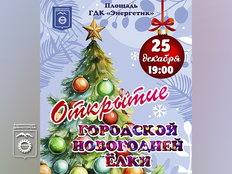 Открытие главной ёлки города!.