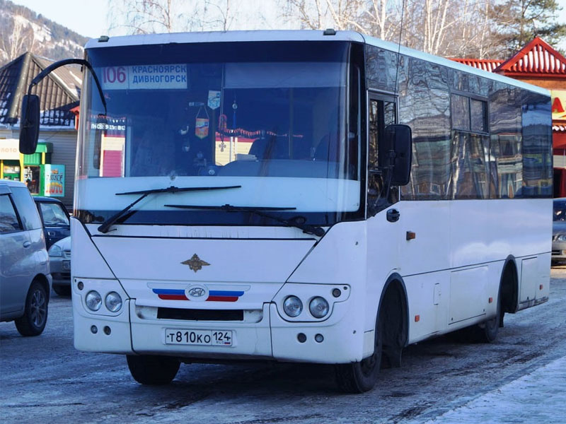 О графике движения автобусов в период отмены электрички до Дивногорска.