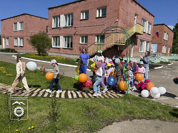 В детском саду Журавушка появился экоостровок для отдыха.