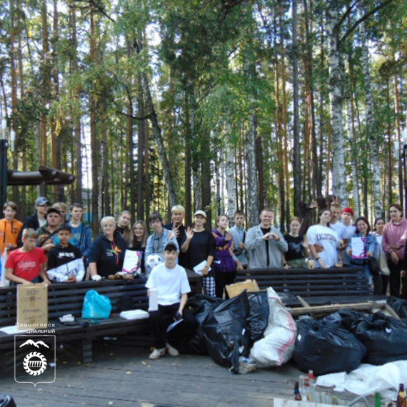 Горожане навели порядок на общественных пространствах и собрали более 600 кг мусора.